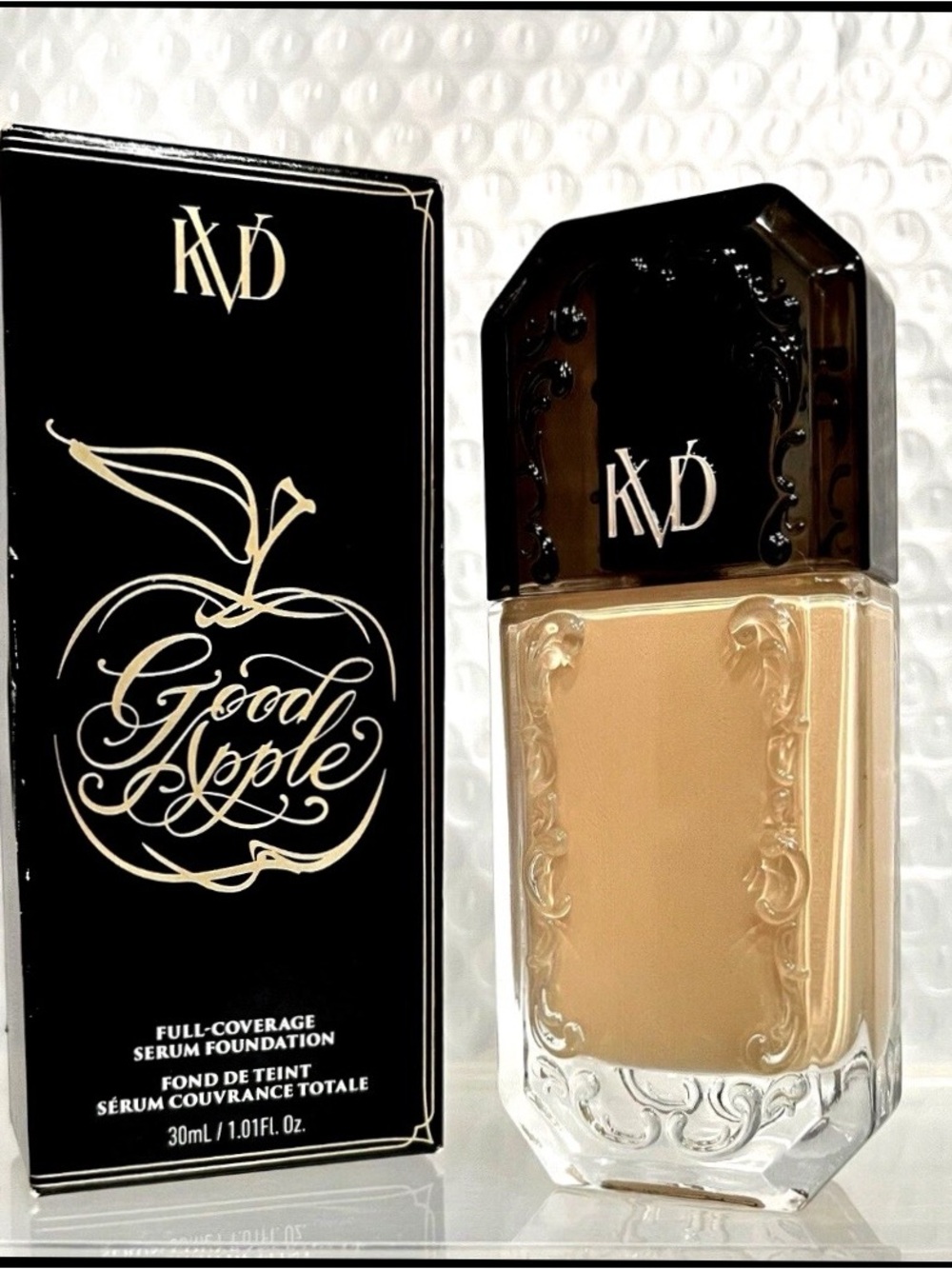 Kat Von D Good Apple Full-Coverage Serum Foundation - 018 Light - 1.01 fl oz KVD